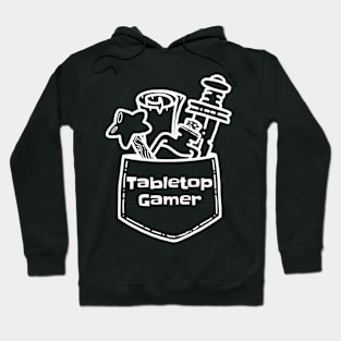 Tabletop Gamer - White Hoodie